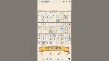 Killer Sudoku - Oct 18, 2022! [MEDIUM]