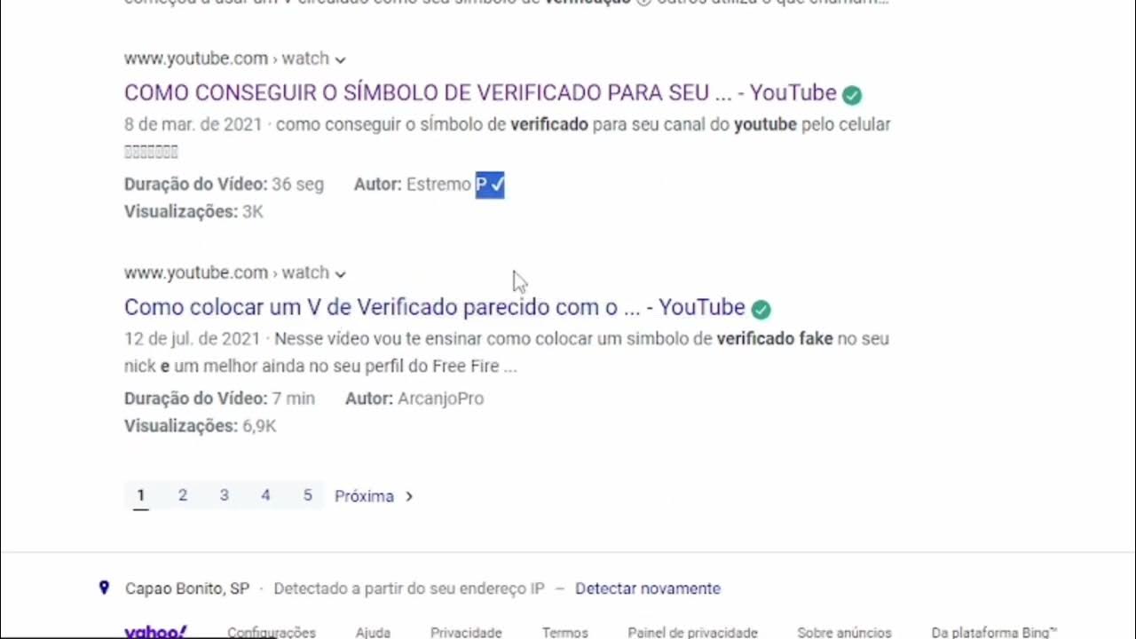 como fazer verificado fake no ff