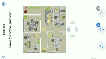 Easy Game Level 282 || Leave The Office Unnoticed.