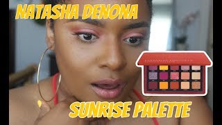 Natasha Denona sunrise palette Review