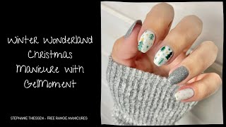 Winter Wonderland Christmas Manicure with GelMoment