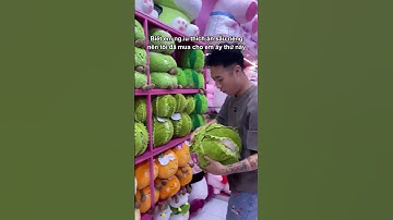 Biết em ng.iu thích ăn sầu riêng nên tôi mua cho cô ấy thứ này ở Bemori #bemori #gaubong #gấu bông