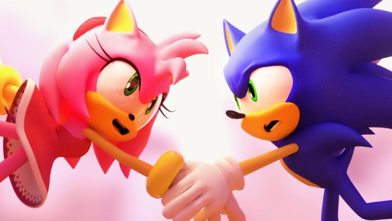 Sonic and Amy Talk Movie Sonic