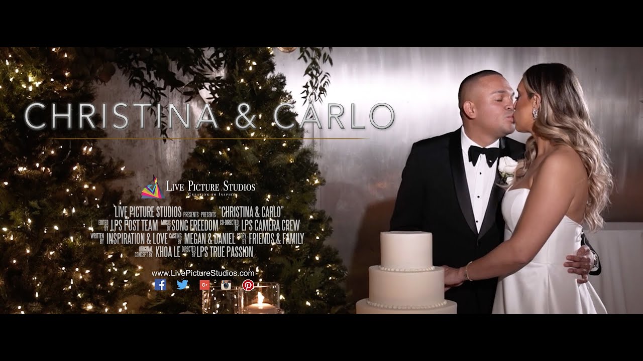 Christina and Carlo Wedding Highlight at Felina Ridgewood, NJ