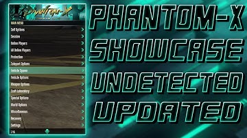 PHANTOM-X MENU SHOWCASE | GTA ONLINE