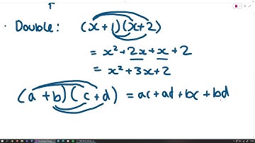 GCSE Mathematics | Expanding and Simplifying Single and Double Brackets.
