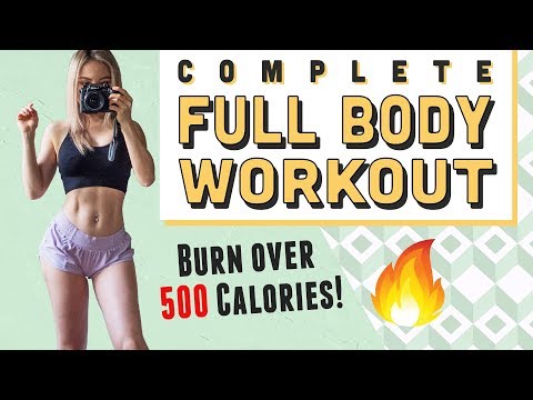 Complete Fat Blasting Full Body Workout | Burn 500 Calories | Warm Up & Cool Down