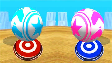 Sky Rolling Ball vs Reverse Speed  Run   Walkthrough ,iOS Android Colour Run New Update (Part 118)