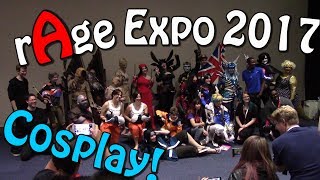 {So many cosplays, getting dizzy} rAge Expo 2017 | #YouTubeZA