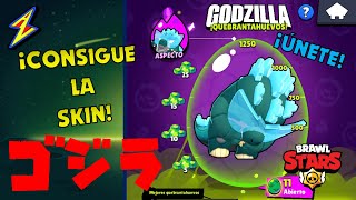 ¡SKIN de GODZILLA GRATIS! Únete a mi club para conseguirla en Brawl Stars | The AlanLighter