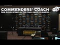 WATCH: Commanders' Head Coach Dan Quinn holds news conference after final game of the season