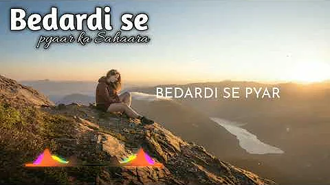 Bedardi Se Pyar Ka Sahara Na Mila - Song by Attaullah Khan Esakhelvi Lyrics Video || SRV ||