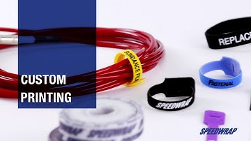 Custom Printed Hook & Loop Fasteners | Printing VELCRO® Brand Material | Speedtech International