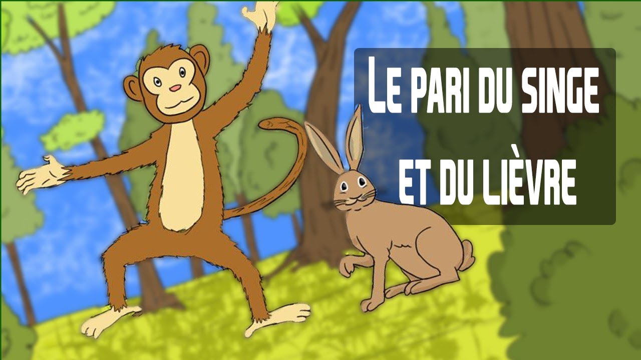 Conte Africain : Le pari du singe et du lièvre. - YouTube