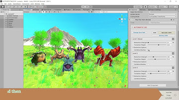 How to generate LODs for multiple objects at once