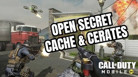 How to Open Secret Cache & Crates on Call of Duty Mobile 2025?