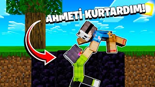 AHMETİ KURTARDIM! Ahtapot adası  Minecraft