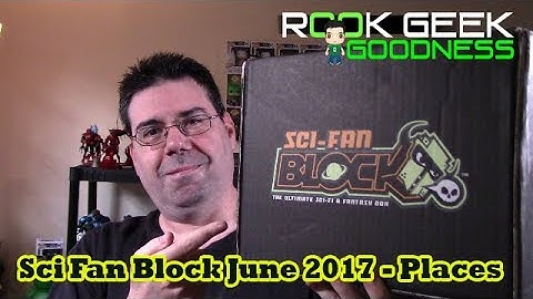 Sci Fan Block June 2017 --Themed Places