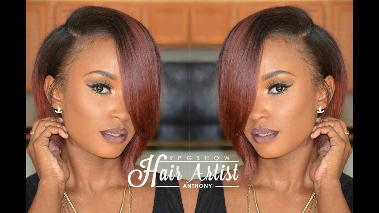 Lace Wig Customized color & styled by RPGSHOW Hair Stylist