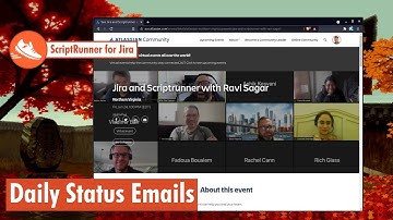 ScriptRunner for Jira - Sending customised daily status emails