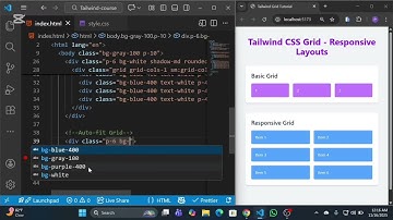 Tailwind CSS Grid Tutorial | Responsive Grid Layouts Explained Step-by-Step (Beginner Friendly)