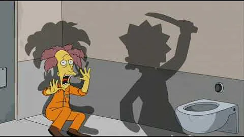 The Simpsons - Lisa Kills Sideshow Bob in 2023 (Season 35 Episode 5)
