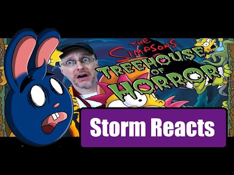 funny and creepy! Storm Reacts: The Best Simpsons Halloween Episodes
