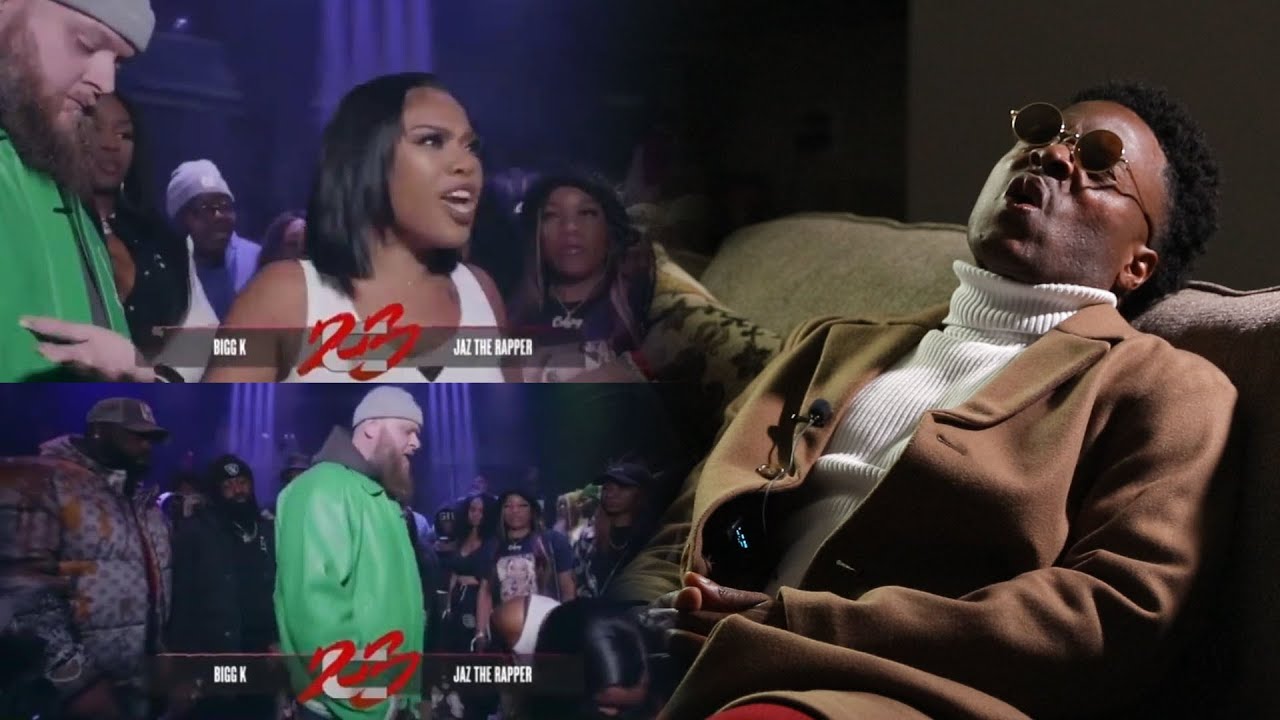 JAZ THE RAPPER VS BIGG K NAUGHTY & Not NICE😟😯 CHROME 23 CANCEL