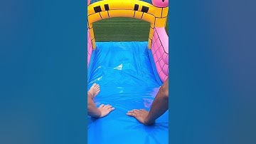 Inflatable slides are a source of happiness every day #inflatable #slide #tomandjerry #funtime