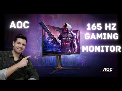 Το κτήνος με τα 165HZ | AOC C24G2AE 23.6" Curved Gaming Monitor | UNBOXING | REVIEW | GREEK