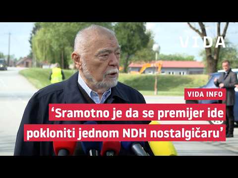 VIDA info - Mesić u Jasenovcu prozvao Plenkovića zbog Thompsona