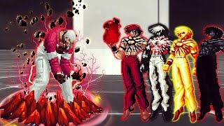[KOF Mugen] Giant D. Yashiro Rhythm Vs Super Bosses Orochi Team