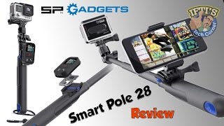 SP Gadgets Remote/Smart Pole 28 for GoPro - Mount your remote or smartphone! REVIEW