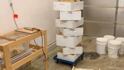 Honey Extraction Setup