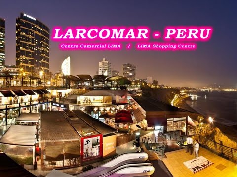 Vídeo: Explora el centre comercial Larcomar a Lima, Perú