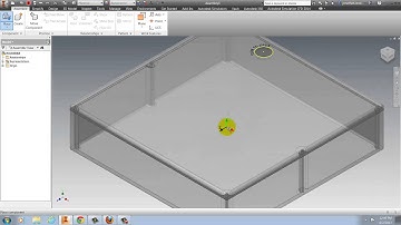 Reorienting a Component Placed in an Assembly in Autodesk Inventor 2014