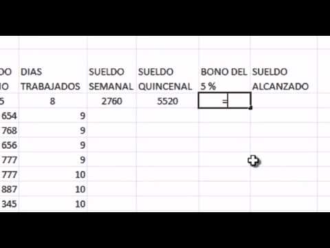 Calculo De Por Ciento En Excel Youtube
