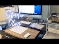 STUDIO VLOG 01 | packing orders | making jewelry packaging | a day in my etsy shop