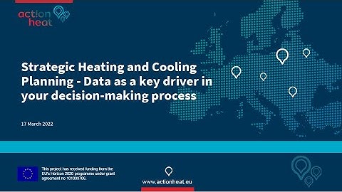 Act!onHeat Training Programme 2022: Session 2 Webinar