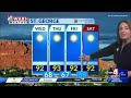 Drier and comfortable conditions to start out the first full day of fall