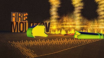 Molotov Fire animation || Animations Test || Prisma3D (Legacy)