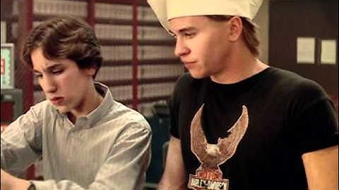 Real Genius - Cha Cha scene