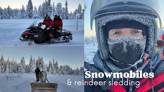 LAPLAND DAY 4: SNOWMOBILES AND REINDEER SLEDDING