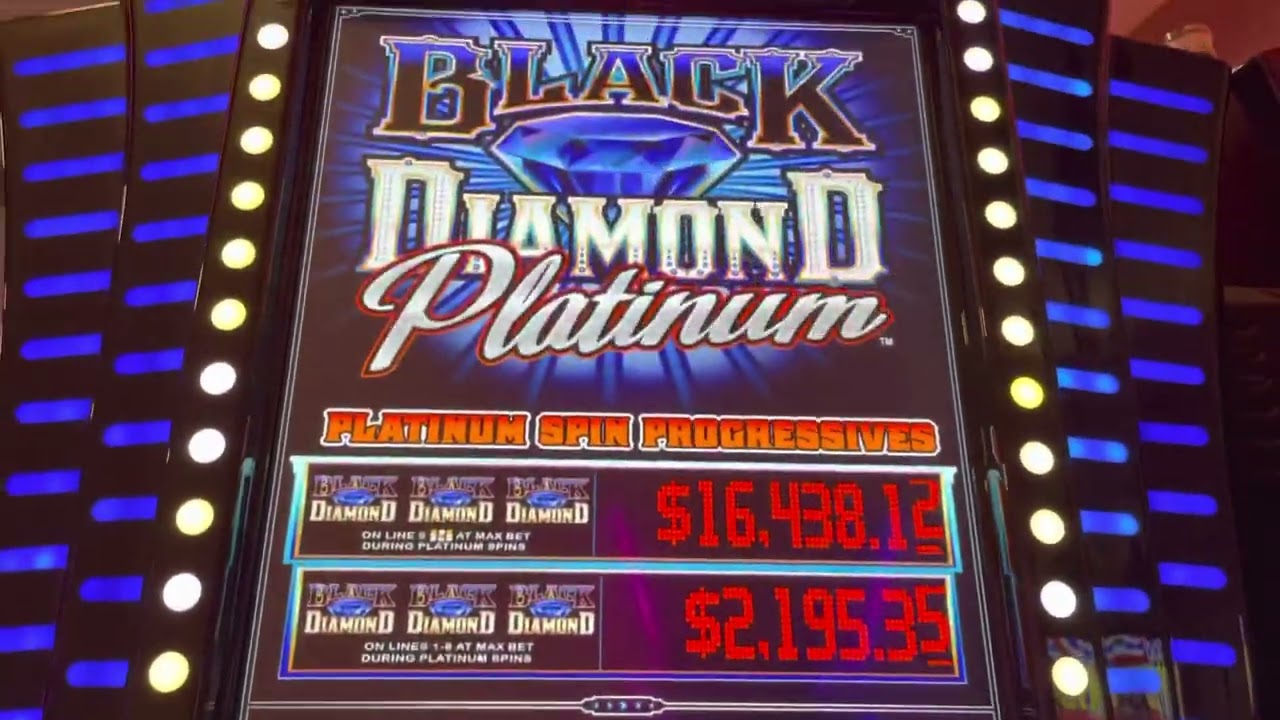 Black Diamond Platinum Spins $1 slot machines wild jackpot spin bonus 9 lines x 2 multiplier