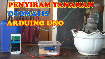 Sistem penyiraman tanaman otomatis esp8266 (BLYNK)