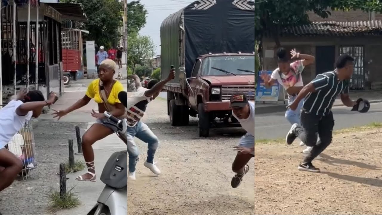 El susto invisible! 😱🤣 #broma #humor