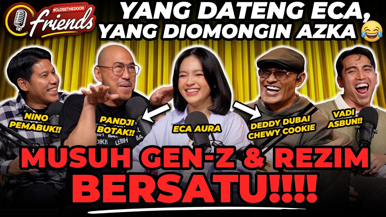 JADI, COWOK RED FLAG MENURUT ECA SIAPA⁉️MAAP MULUT KITE SEMBARANGAN WKWK 🤣🤣🤣 - PANDJI, NINO, VADI