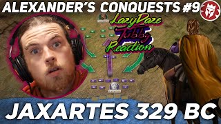 HISTORY FAN REACTION TO BATTLE OF THE JAXARTES 329BC - LAZYDAZE TUBBY