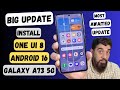 How To Update Galaxy A73 5G TO ONE UI 8 Android 16 OFFICIAL PORT #update #tutorial #oneui8 #a73