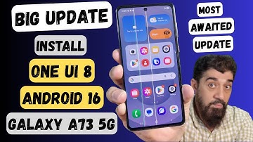 How To Update Galaxy A73 5G TO ONE UI 8 Android 16 OFFICIAL PORT #update #tutorial #oneui8 #a73
